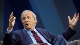 Ray Dalio, Bridgewater Associates co-chairman and co-chief investment officer, speaks during the Skybridge Capital SALT New York 2021 conference.